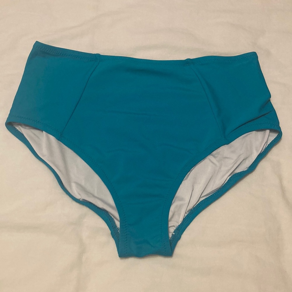 Jessica Rey High Waist Swim Bottoms size Medium